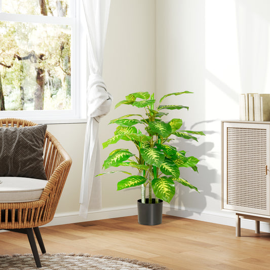 Toysnug Faux Rose Plants With Pots