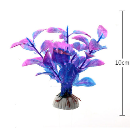 Toysnug Fish Tank Decoration Simulation Water Plants
