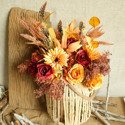 Toysnug Autumn Color Bouquets Of Green Plants