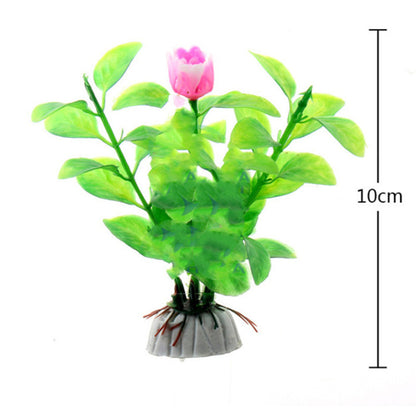 Toysnug Fish Tank Decoration Simulation Water Plants