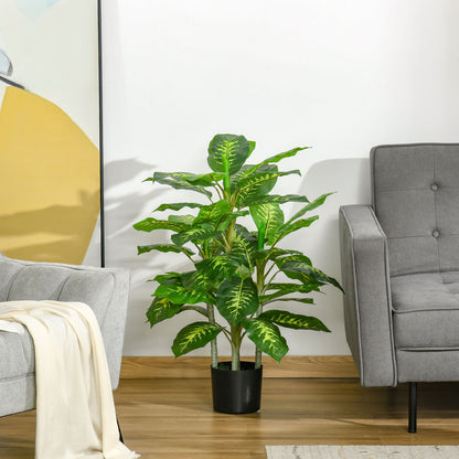 Toysnug Faux Rose Plants With Pots