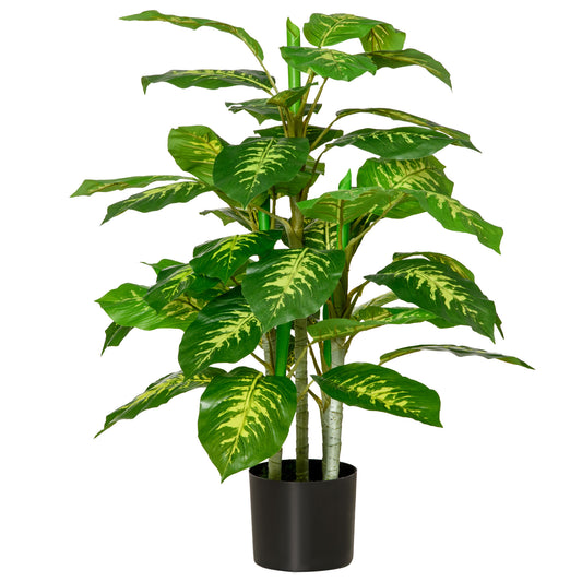 Toysnug Faux Rose Plants With Pots